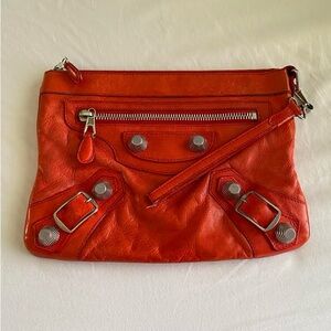 Balenciaga clutch bag